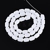 Imitation Jade Glass Beads Strands GLAA-T028-14J-A01-2