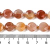 Natural Golden Silk Jade Beads Strands G-C116-A68-01-5