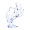 Plastic Ring Display Hand Model LS-DIY-I047-04A-5