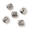 Oval with Constellation 304 Stainless Steel Beads STAS-E215-05AS-01-1