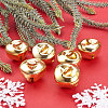Iron Bell Pendants IFIN-CJ0001-03G-6