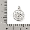 Brass Micro Pave Cubic Zirconia Pendants LS-KK-Z111-01P-3