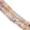 Natural Cherry Blossom Agate Beads Strands G-U029-C01-4