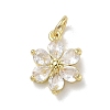Brass with Rhinestone Charms LS-KK-CBAD872-01G-09-1