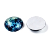 Fluorescent Glass Cabochons GGLA-T004-12C-2