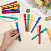 25Pcs PP Plastic Palette Knives FIND-CP0003-46-3