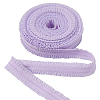 Polyester Ruffled Elastic Cord EW-WH0015-02F-1