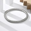 304 Stainless Steel Stretch Bangles for Women LS-BJEW-P315-02G-P-2