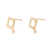 201 Stainless Steel Stud Earring Findings X-STAS-P308-10G-1