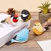 Wooden Birds and Tree Stump Ornaments JX726A-6