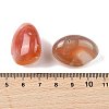 Natural Crimson Agate Beads G-G348-01B-20-3