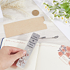 1Pc 304 Stainless Steel Bookmark AJEW-CP0003-87B-3