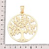 Rack Plating Eco-Friendly Alloy Big Pendants FIND-N005-40G-3