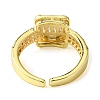 Brass Micro Pave Cubic Zirconia Ring RJEW-Z033-04G-3