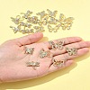 20Pcs 6 Styles Alloy with Rhinestone Pendant FIND-FS0004-28-9