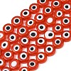 Handmade Evil Eye Lampwork Beads LAMP-C028-02B-1