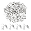 200Pcs Brass Cord Ends KK-PH0012-89S-1