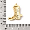 Brass Enamel Pendants KK-H267-113G-03-2