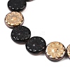 Czech Pressed Glass Beads GLAA-I061-48B-3