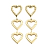 304 Stainless Steel Stud Earrings EJEW-S226-10G-02-2