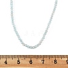 Natural Amazonite Beaded Necklaces NJEW-K114-A-A07-4