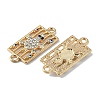 Alloy Rhinestone Connector Charms FIND-TAC0014-54A-1