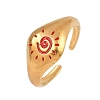 304 Stainless Steel Cuff Rings LS-RJEW-S651-01G-2