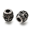 304 Stainless Steel European Beads STAS-D191-08J-AS-1