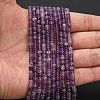 Natural Amethyst Beads Strands G-L635-A34-4x2mm-2