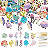 DIY Plant Earring Making Kit DIY-AR0003-33-1