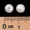 Frosted Plastic Imitation Pearl Beads KY-F022-6mm-01-4