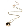 Alloy Rhinestone Pendant Necklaces NJEW-H306-A12-G-4