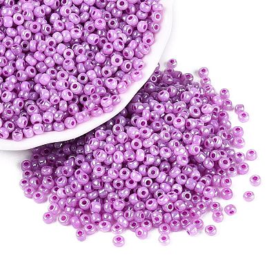 8/0 Ceylon Round Glass Seed Beads X-SEED-A011-3mm-150-1