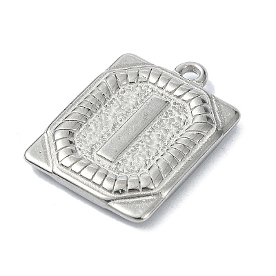 Anti-Tarnish 304 Stainless Steel Pendants STAS-U033-01P-I-1