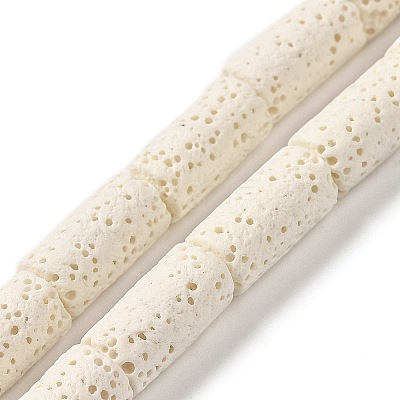 Natural Lava Rock Beads Strands G-L586-E02-07-1