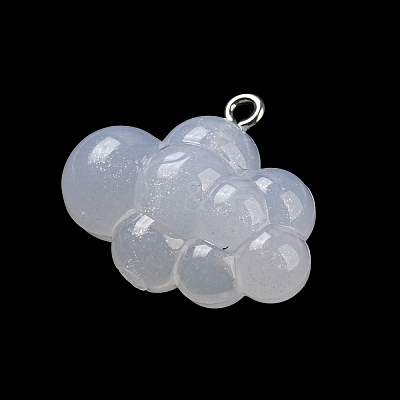 Transparent Resin Pendants FIND-Z011-01A-1