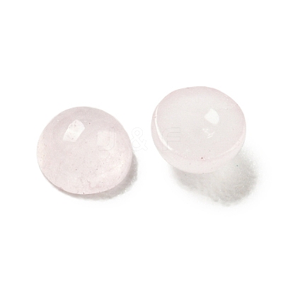 Natural Rose Quartz Cabochons G-Q173-01A-09-1