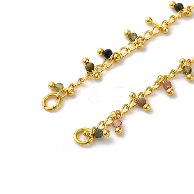 Brass Cable Chain Necklace Making KK-K337-12G-15-1
