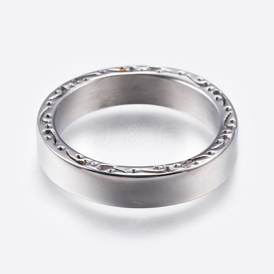 304 Stainless Steel Rings RJEW-G092-17-20mm-1