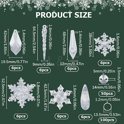 DIY Pendant Decoration Making Kit DIY-SC0021-81-1