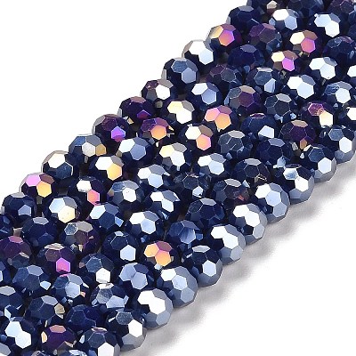 Opaque Glass Beads Stands EGLA-A035-P6mm-B09-1