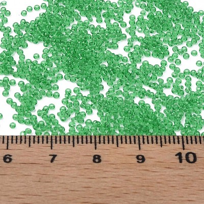 15/0 Transparent Czech Glass Seed Beads SEED-N004-004-20-1
