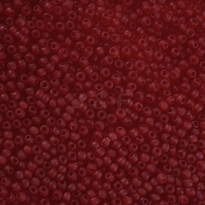 12/0 FGB Grade A Round Glass Seed Beads SEED-Q006-M08-1