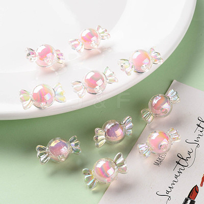 Transparent Acrylic Beads TACR-S152-13B-A01-1