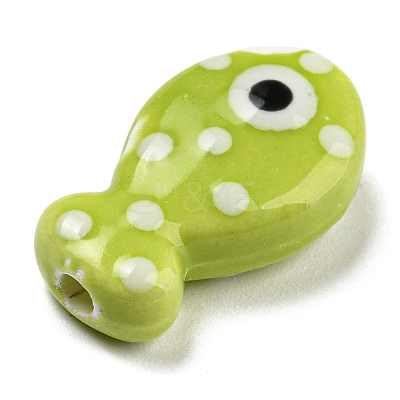 Handmade Porcelain Beads PORC-C001-01E-1