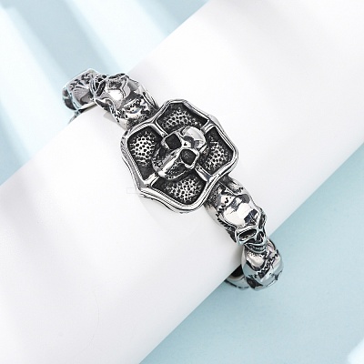 316 Surgical Stainless Steel Cuff Bangles BJEW-C142-01C-AS-1