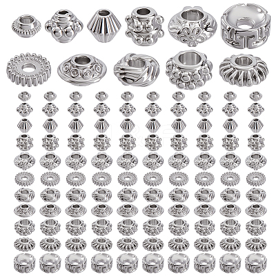 11 Styles Alloy Beads FIND-PH0025-88P-1