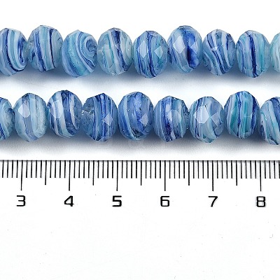 Handmade Lampwork Beads Strands LAMP-T007-13P-1