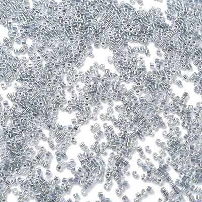 Transparent Inside Colours Glass Seed Beads SEED-H003-04C-1