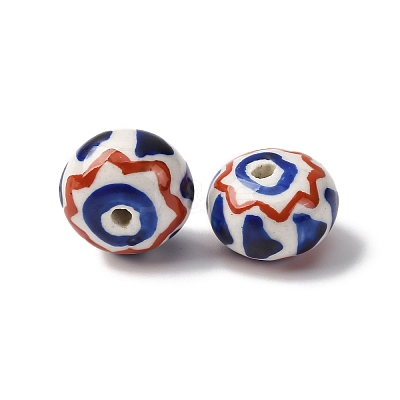 Handmade Porcelain Beads PORC-Q004-01B-1